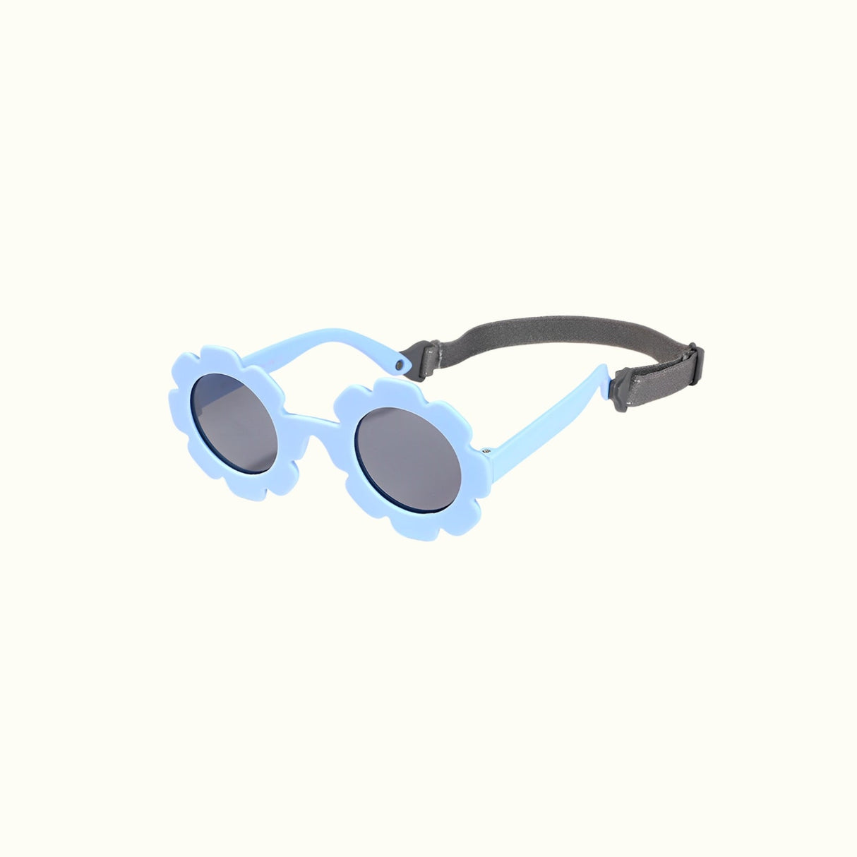 Floral Round - Silicone Polarized Sunglasses