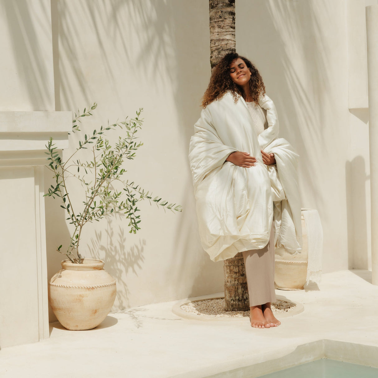 Organic Bamboo Sateen Duvet Cover Set