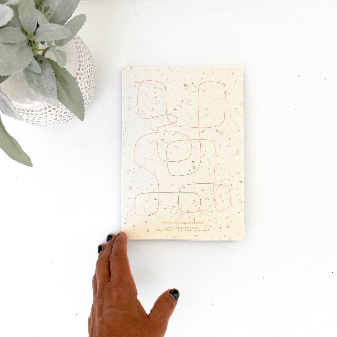 Recycled Coffee Grounds Journal Notepad