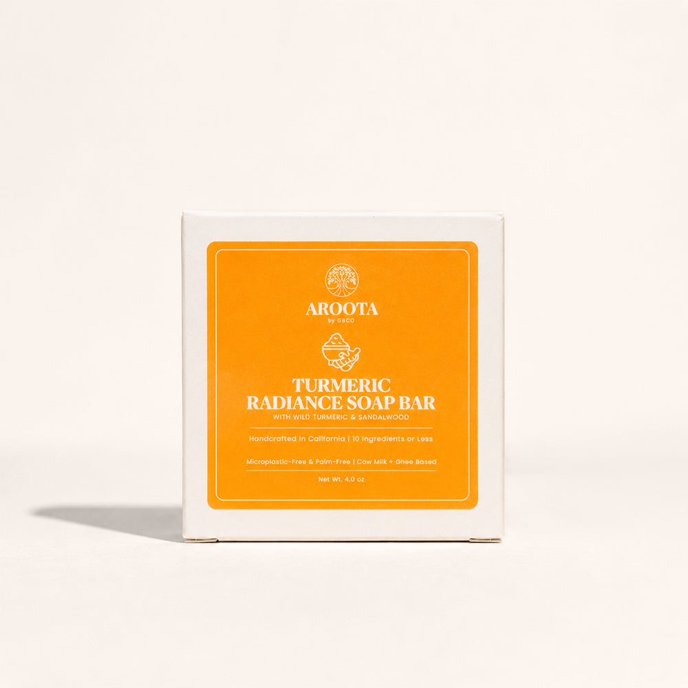 Ayurvedic Turmeric Soap Bar with Cow Milk & Ghee (Pitta)