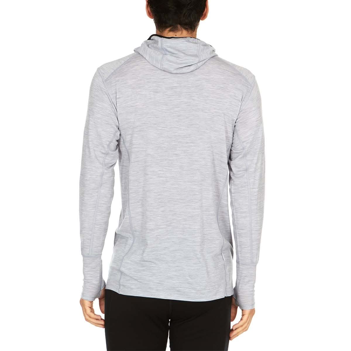 Microweight - Men's Wool 1/4 Zip Sun Hoodie Woolverino