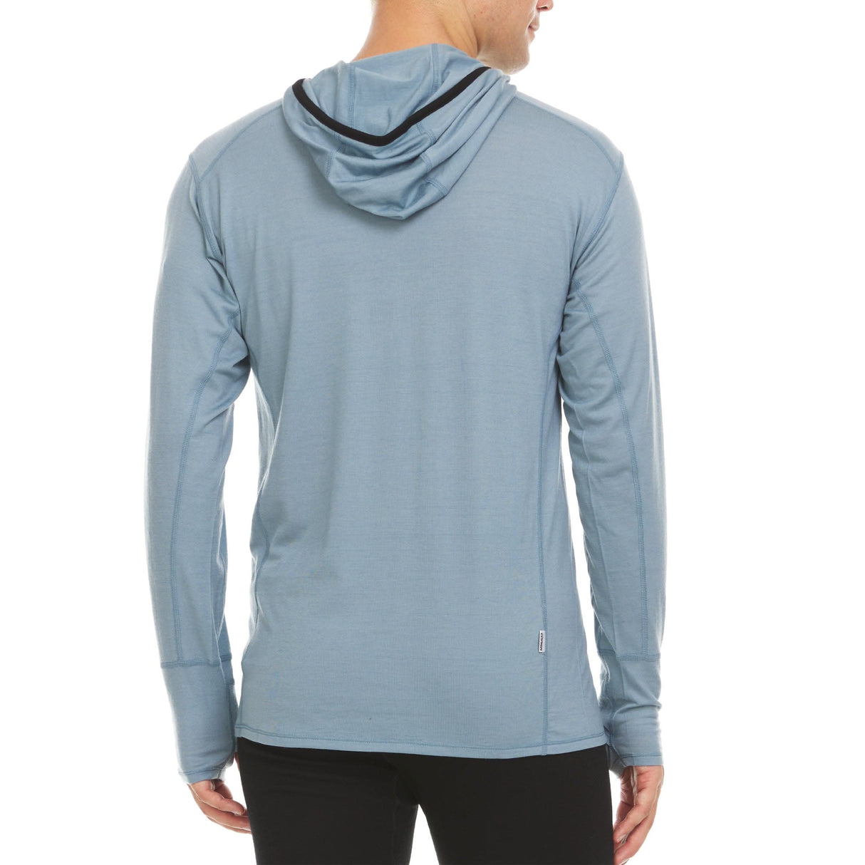 Microweight - Men's Wool 1/4 Zip Sun Hoodie Woolverino