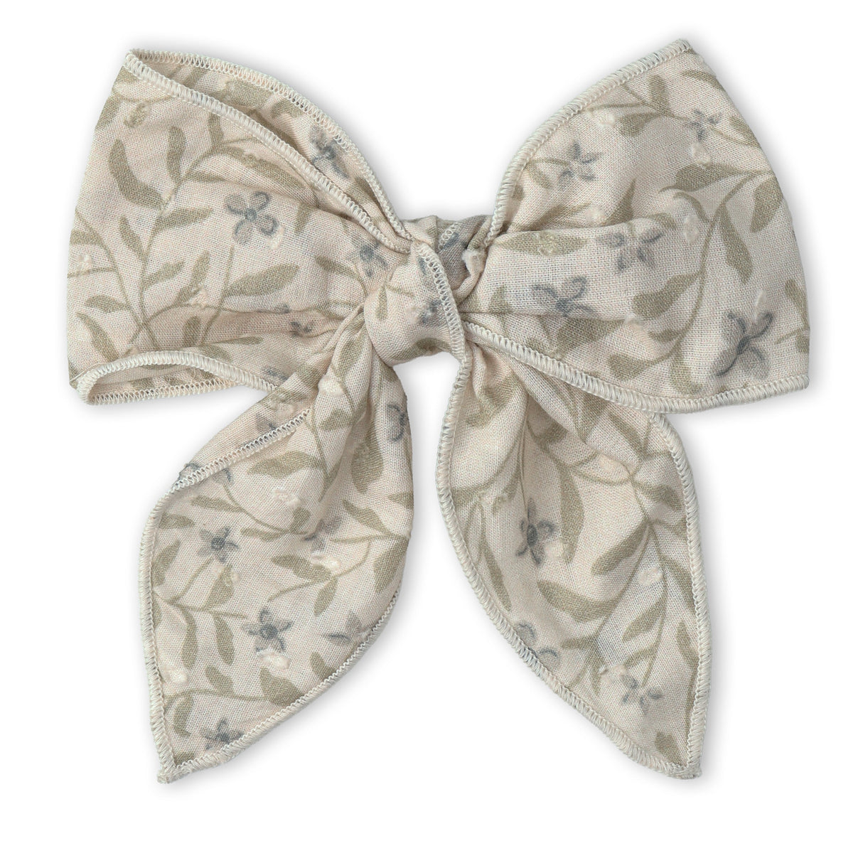 Organic Hair Bow Clip - Bluebelle