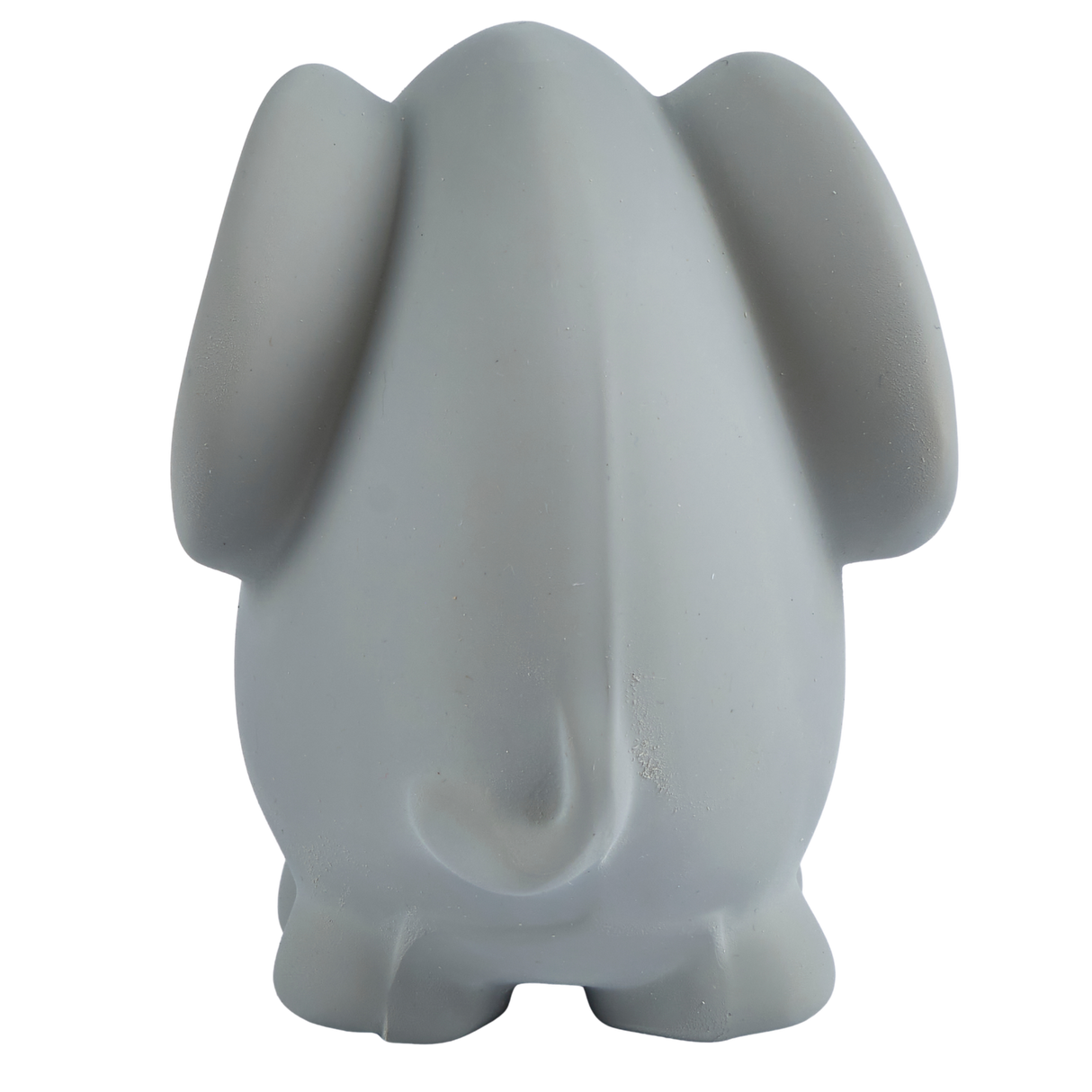 Elephant Organic Rubber Teether, Rattle & Bath Toy