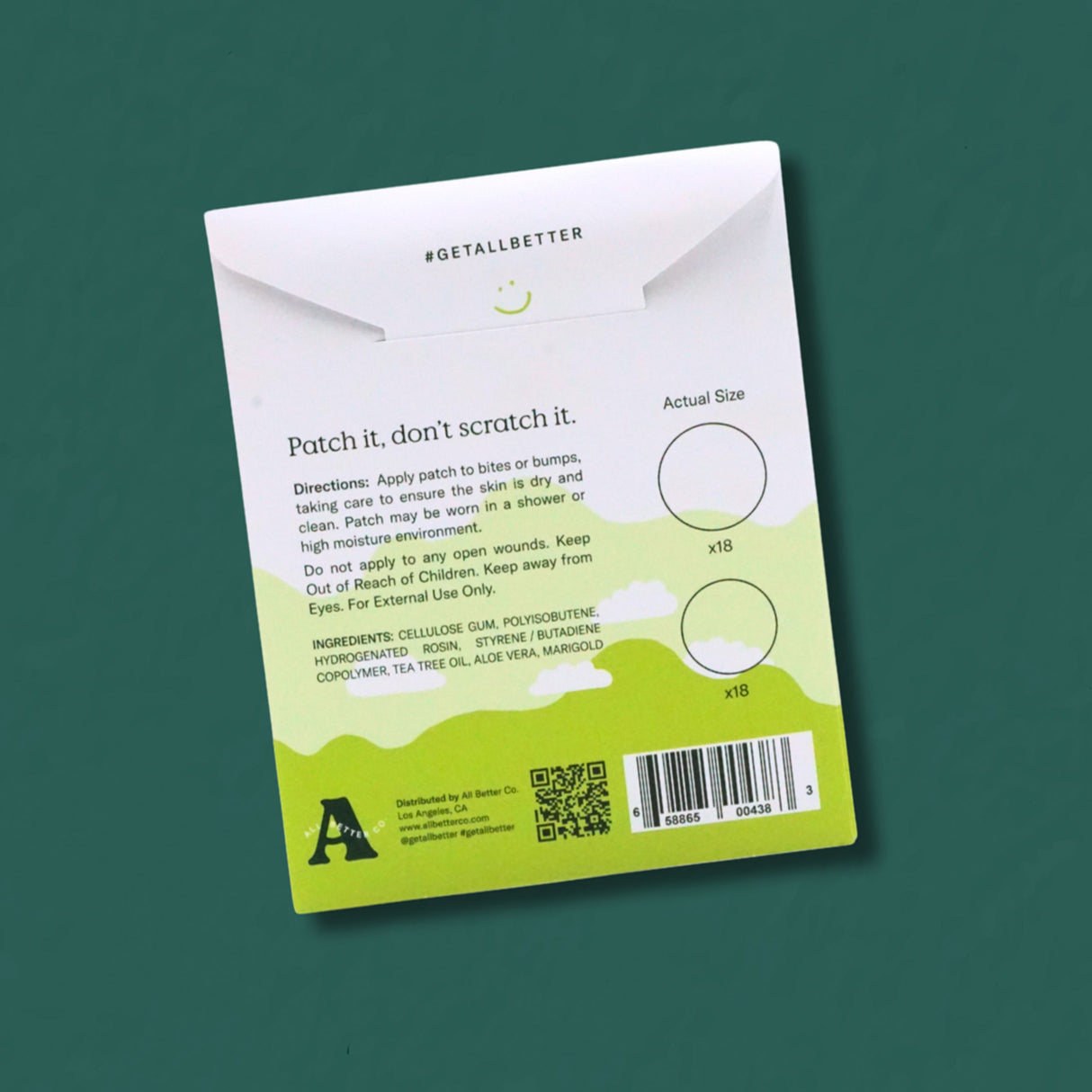 Don't Scratch That Patches