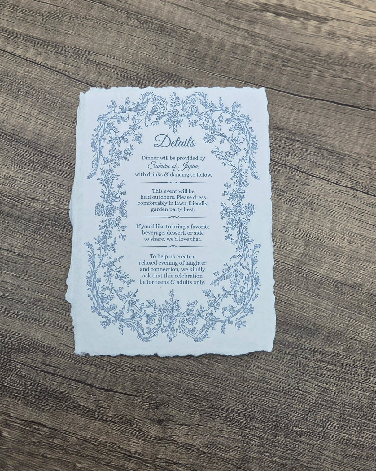 Cotton Paper Printing | Wedding Invitations, RSVP Cards & Stationery | Add-On Service