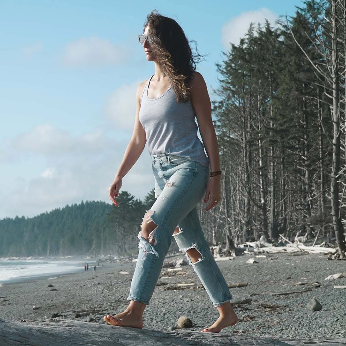 Microweight - Women's Wool Racerback Tank Top Woolverino