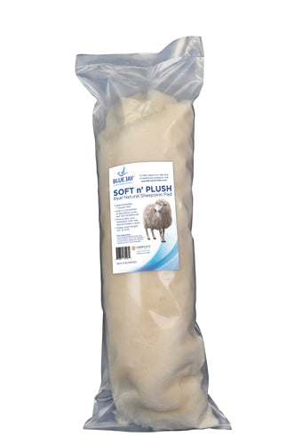 Natural Sheepskin Bed Pad for Pressure Sore Prevention - Large 6-7 sq ft