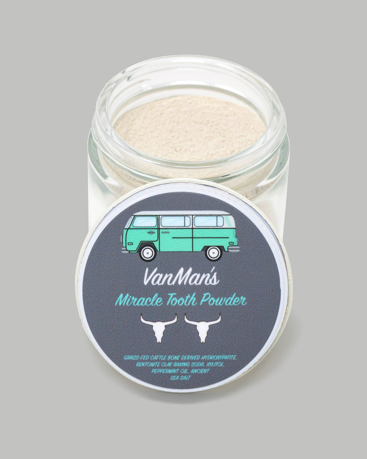 VanMan's Miracle Tooth Powder - Mint-Bone 2 oz