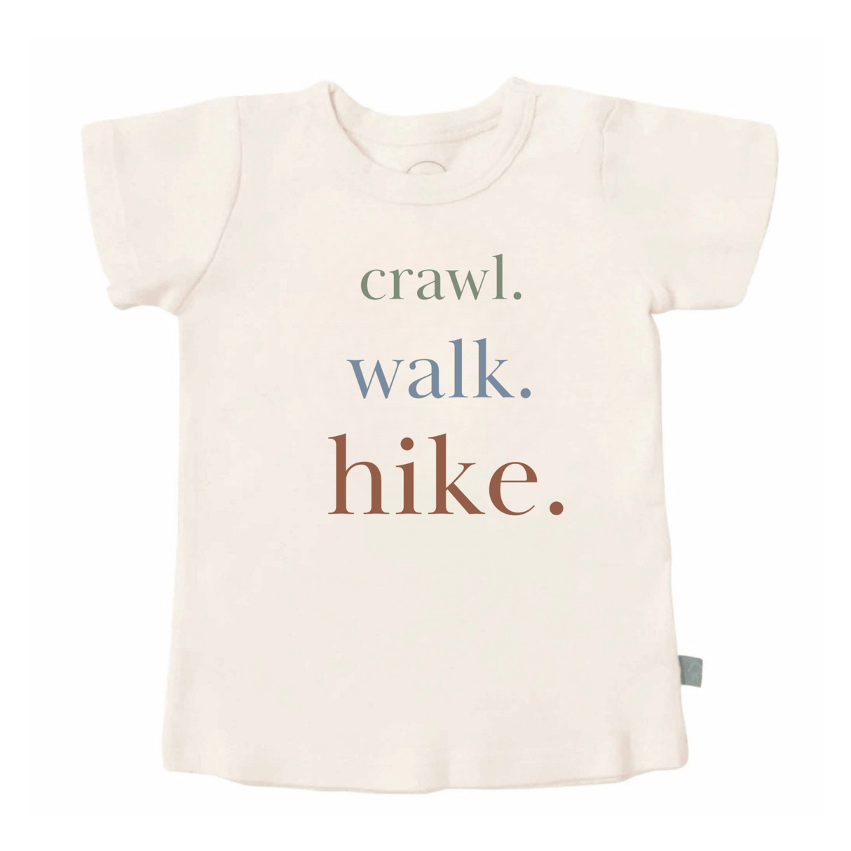 graphic tee | crawl walk hike