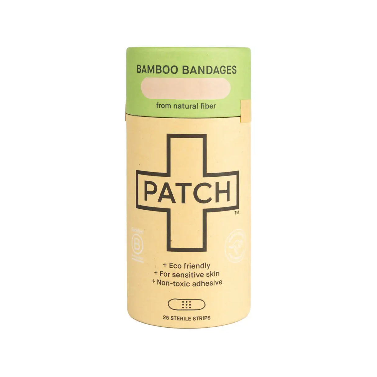 Natural Bamboo Bandages – 100 Count