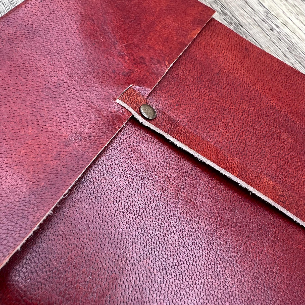 Leather-Bound Cotton Sketchbook – 185gsm Smooth Paper (A4 or A5)