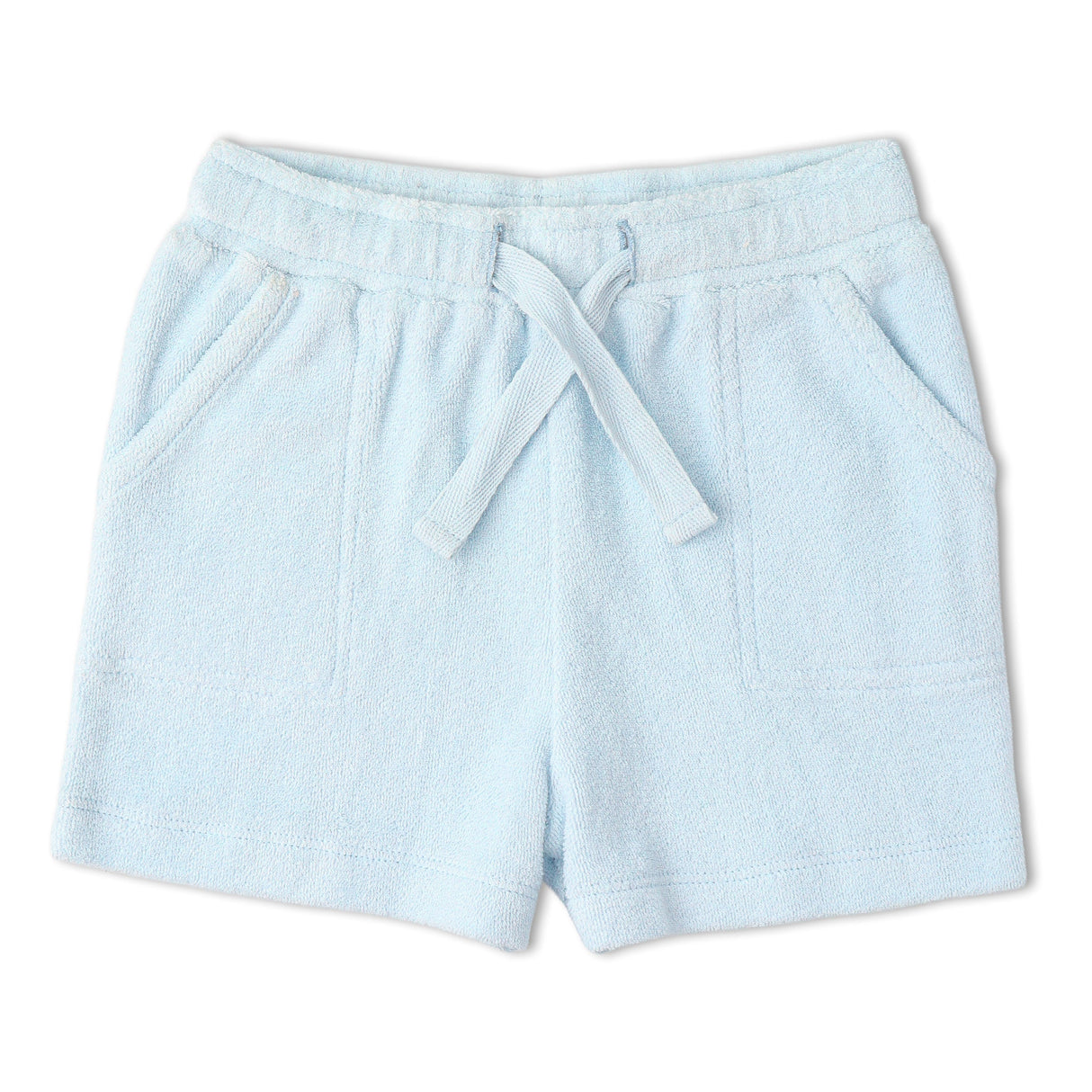Organic Terry Tee & Shorts Set - Cabana Stripes