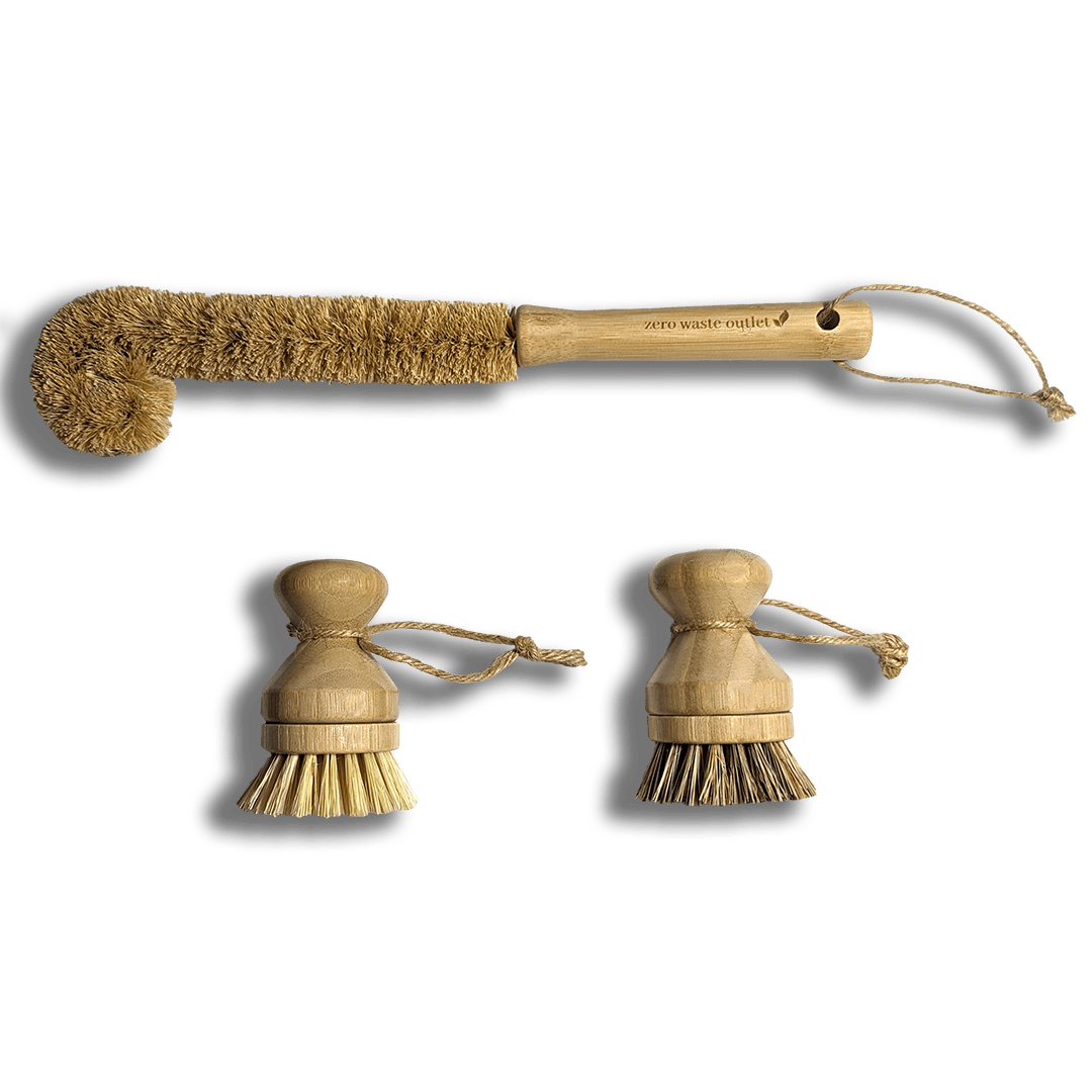3-Piece Sink Brush Set