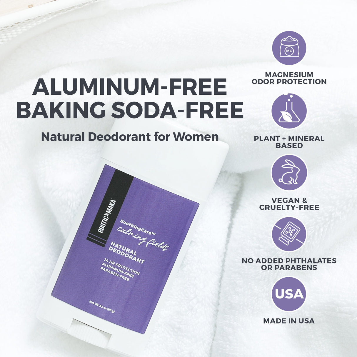 CALMING FIELDS Natural Deodorant