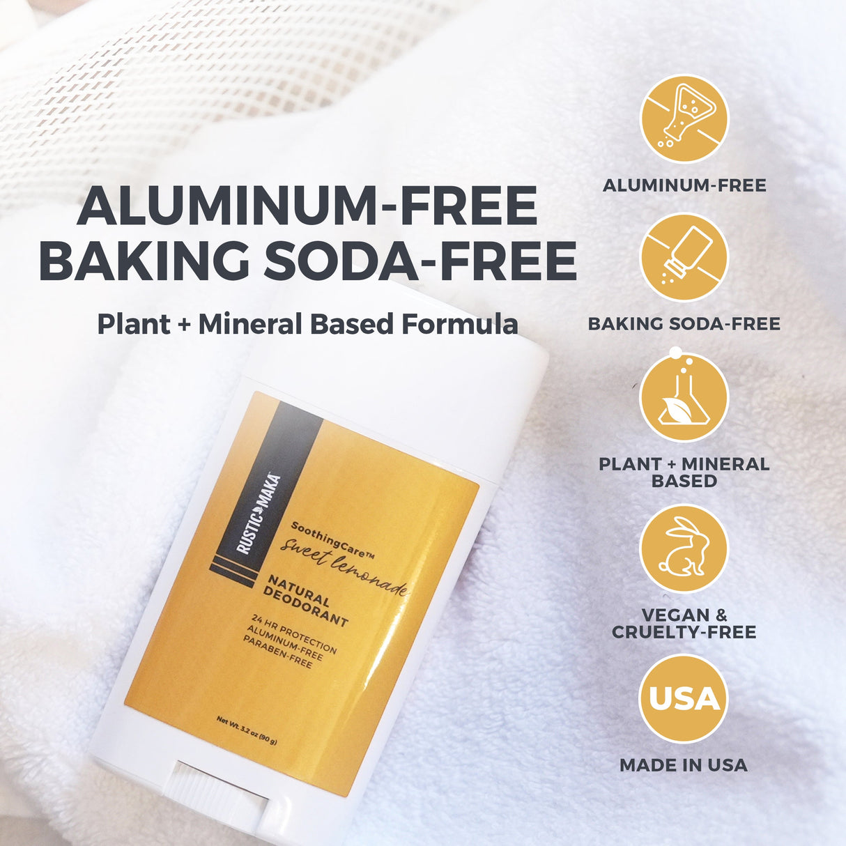 SWEET LEMONADE Natural Deodorant