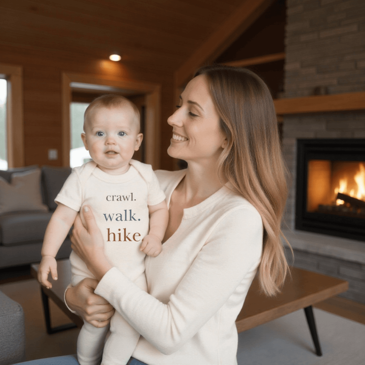 graphic bodysuit | crawl walk hike