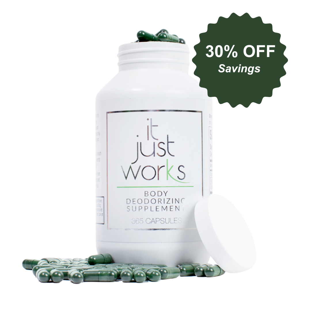 Body Deodorizing Supplement | Sustainable 365 Mega Bottle