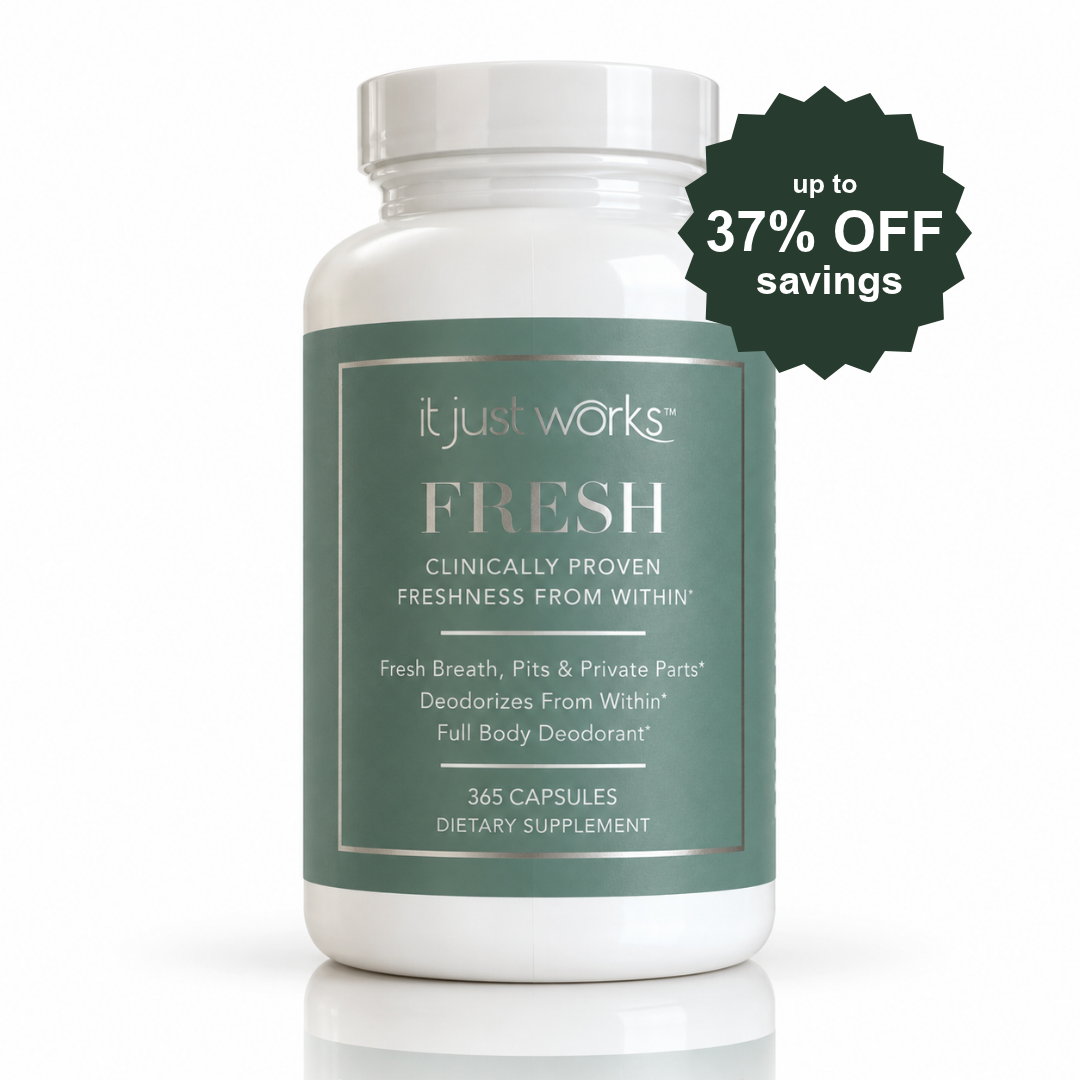 Body Deodorizing Supplement | Sustainable 365 Mega Bottle