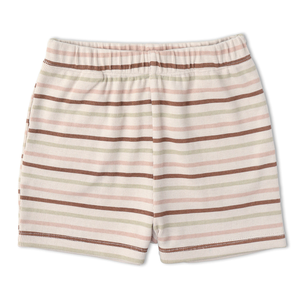 Organic Tank Top & Shorts Set - Terra Stripes