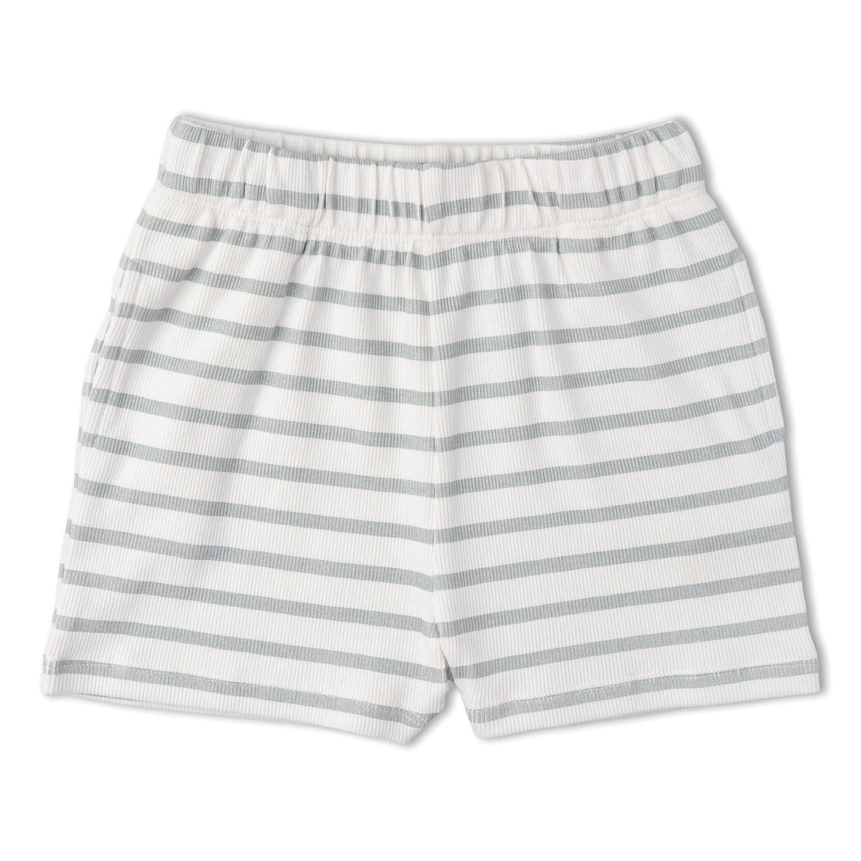 Organic Tank Top & Shorts Set - Fog Stripes