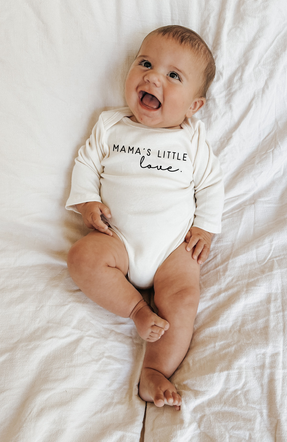 Mama's Little Love Organic Bodysuit Long Sleeve