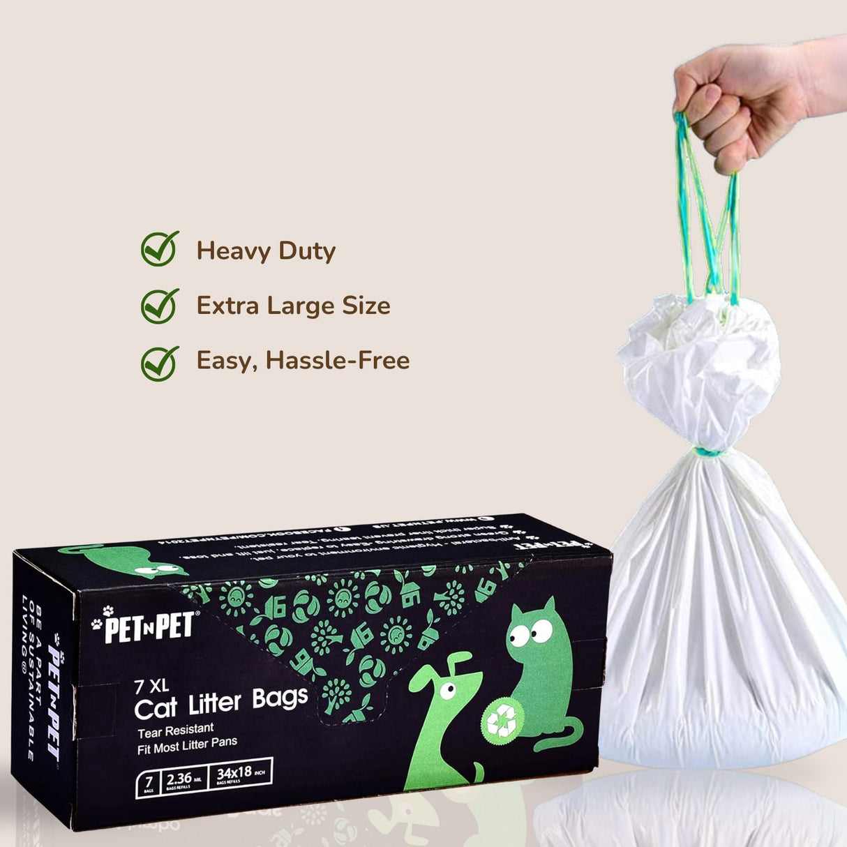 XL Cat Litter Box Liners