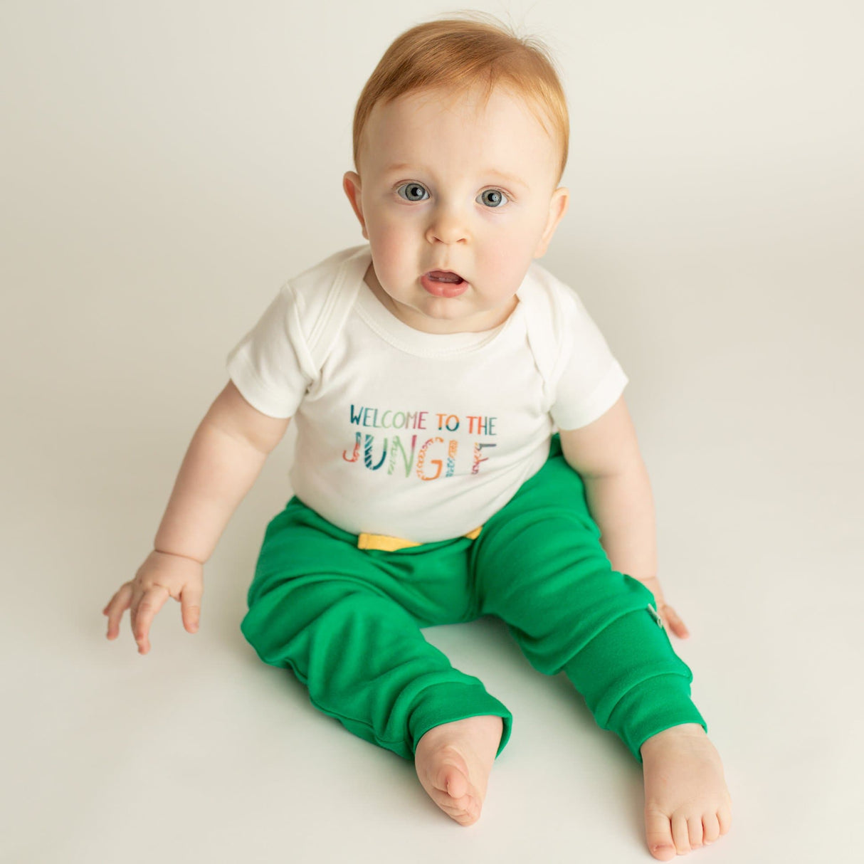short sleeve pajama set | welcome to the jungle