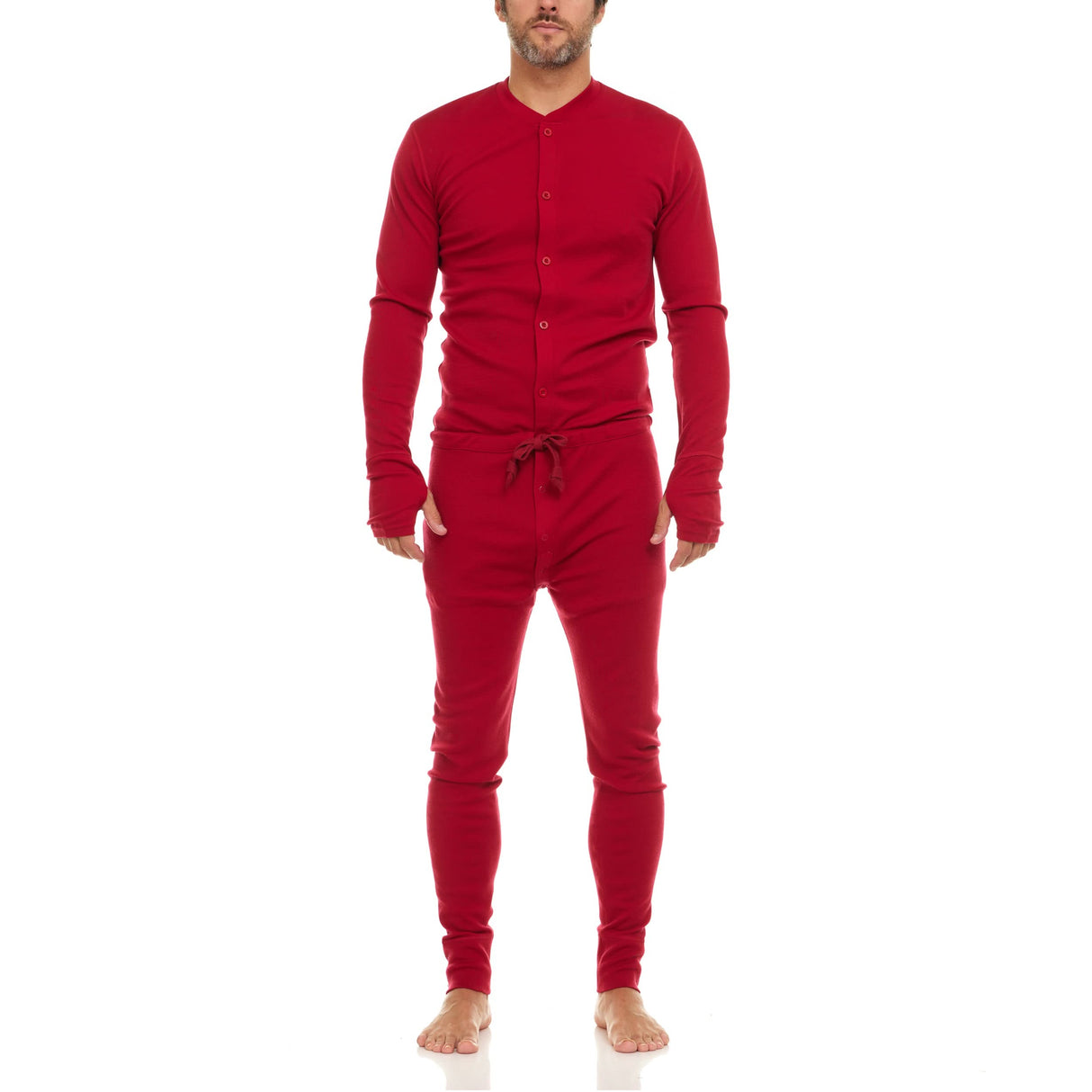 Midweight - Union Suit 100% Merino Wool