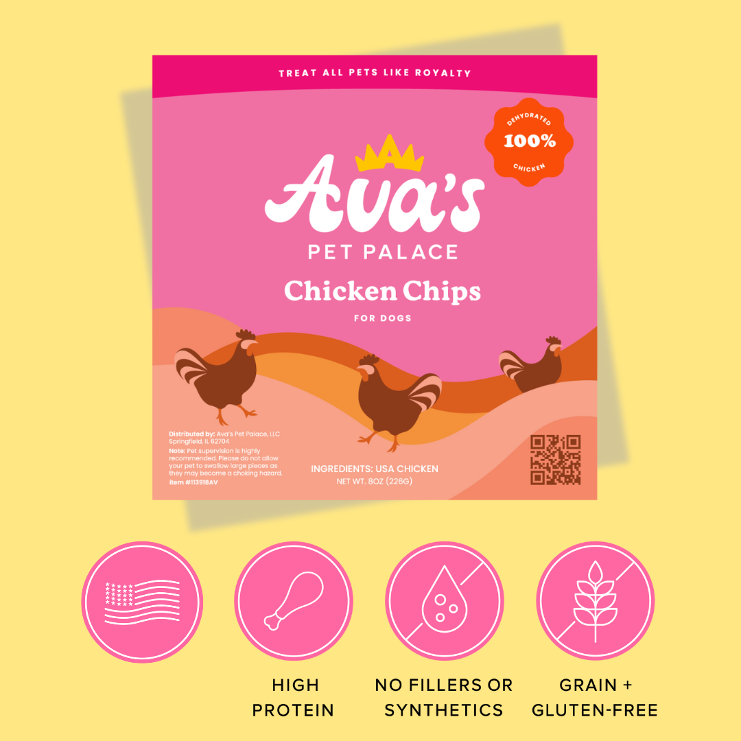 Crispy Dog Treats - Chicken Chips