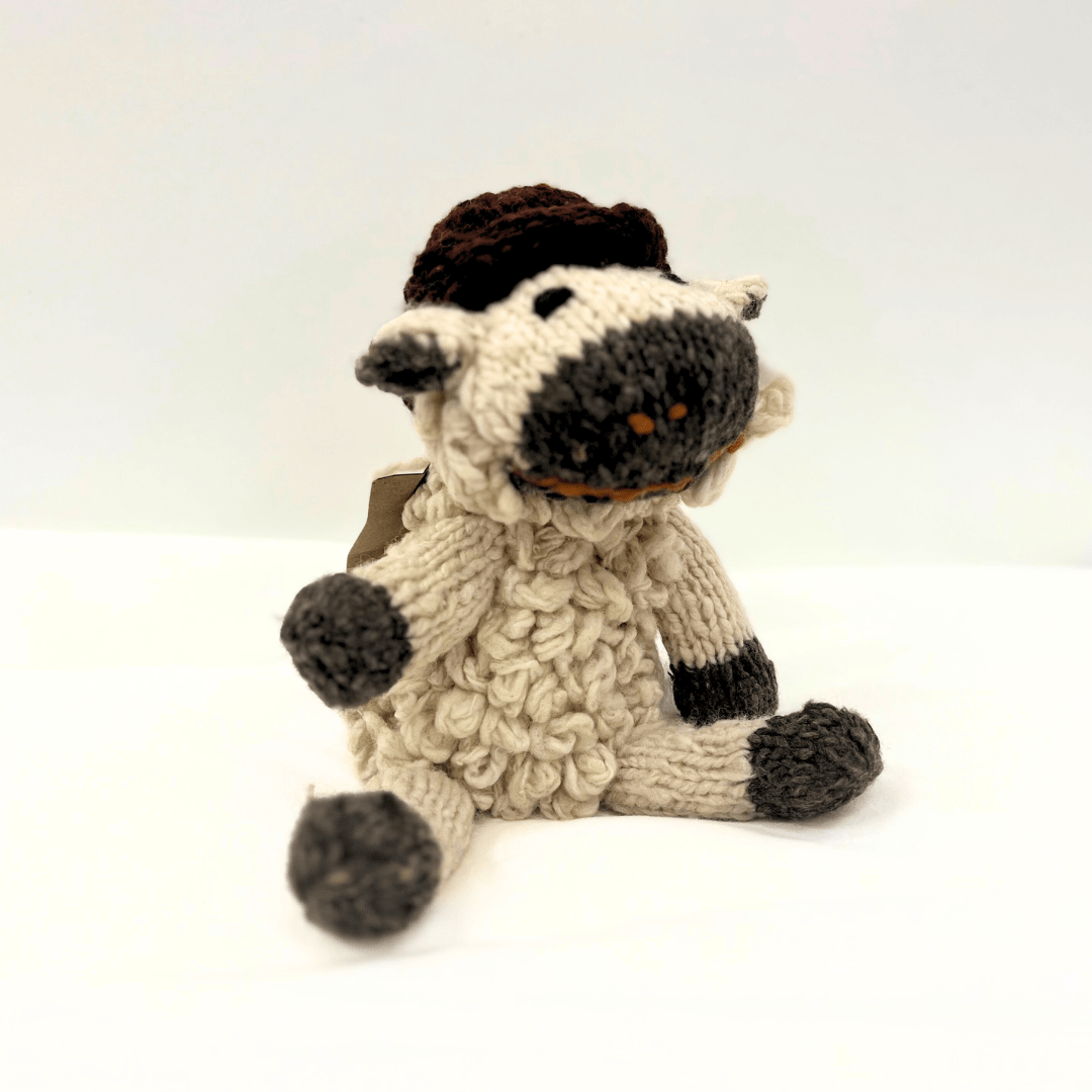 Wool Knit Buddy | Sawyer the Sheep