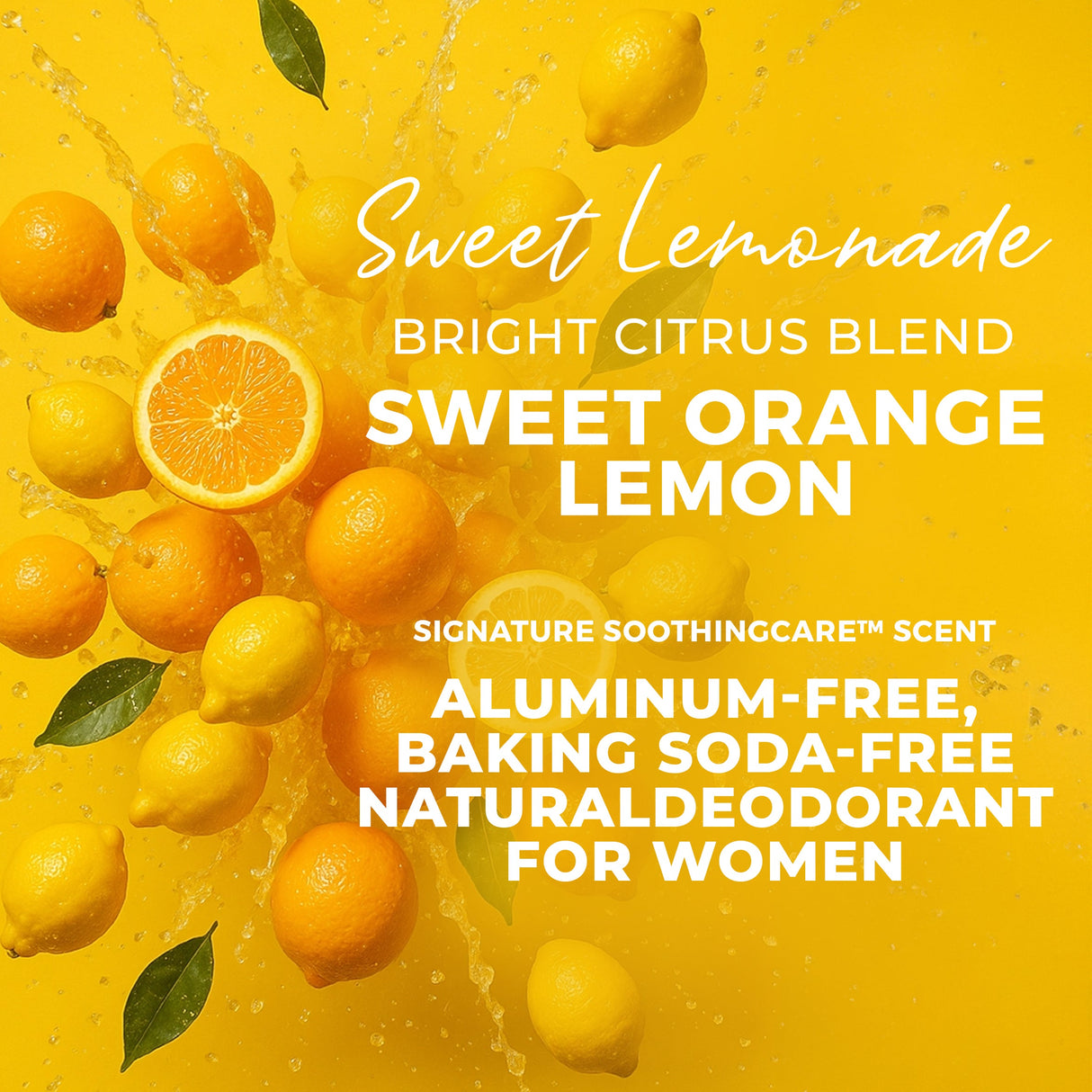 SWEET LEMONADE Natural Deodorant
