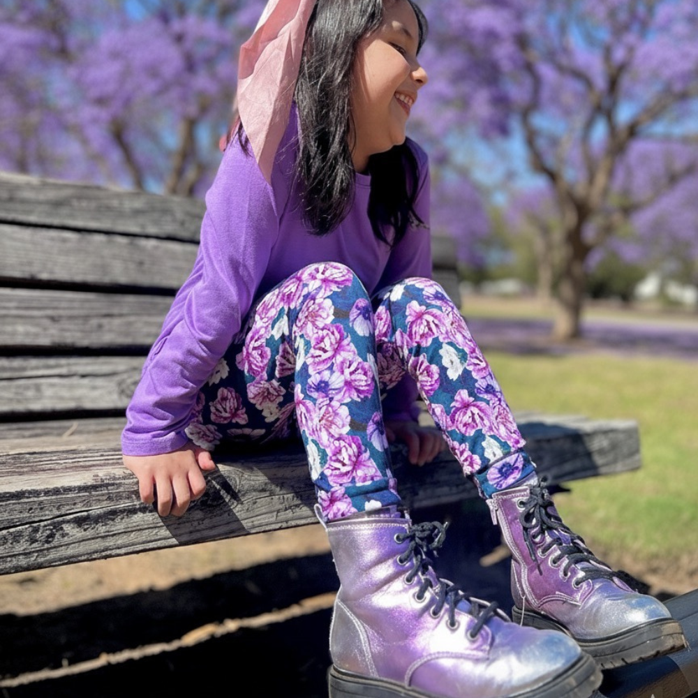 Bamboo Leggings in Adele