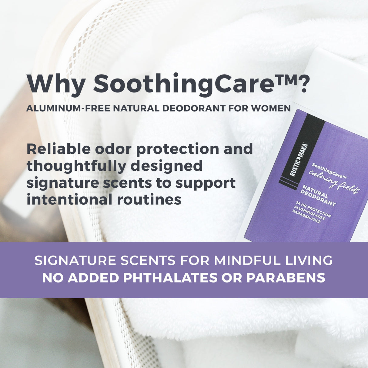 CALMING FIELDS Natural Deodorant