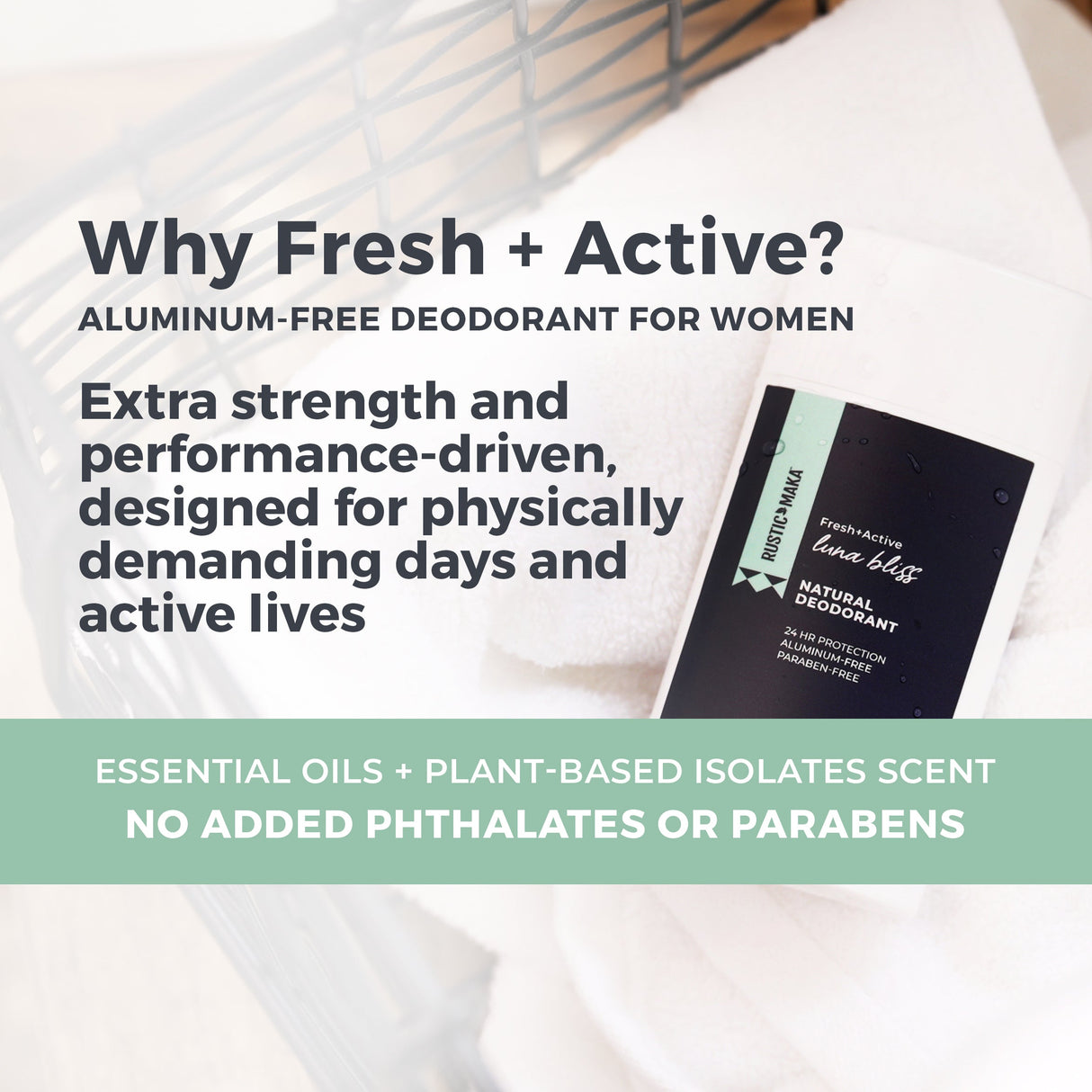 LUNA BLISS Natural Deodorant