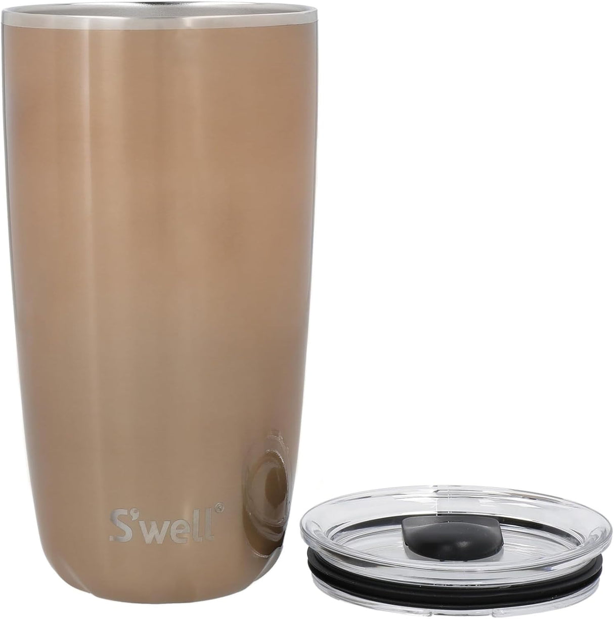 Pyrite Stainless Steel Tumbler with Lid – 18 oz