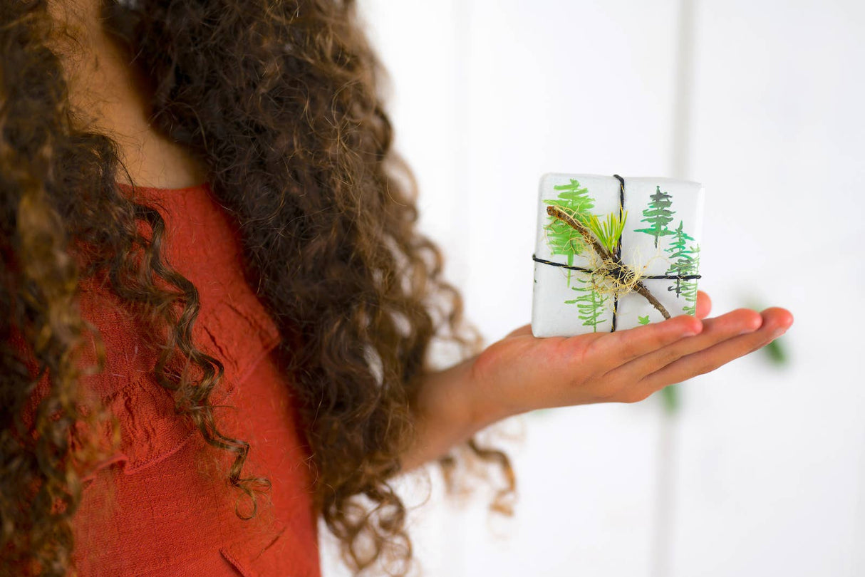 Peace on Earth • Double-Sided Eco Holiday Gift Wrap