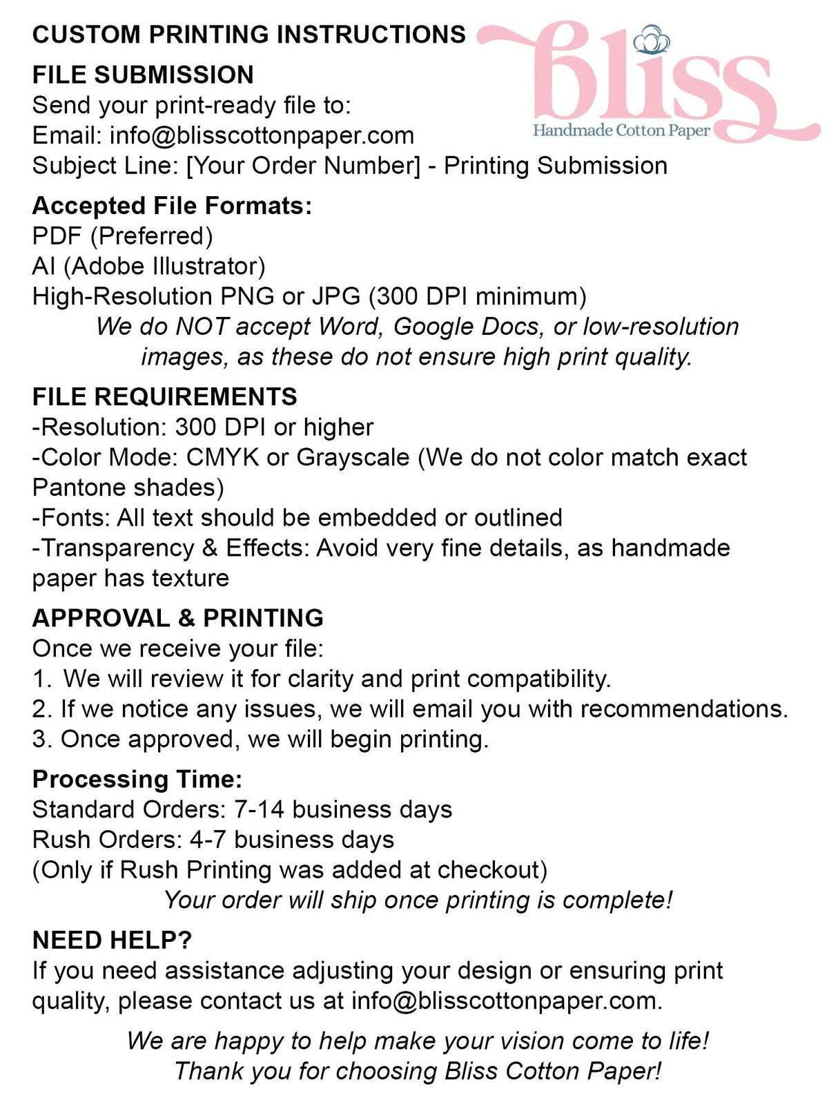 Cotton Paper Printing | Wedding Invitations, RSVP Cards & Stationery | Add-On Service