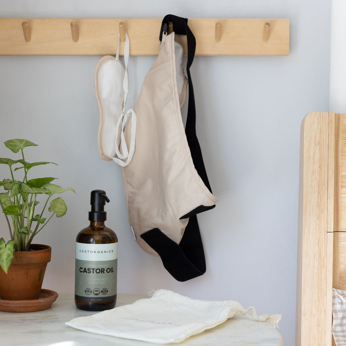 Organic Cotton Castor Oil Packs (Belly & Neck Pad)