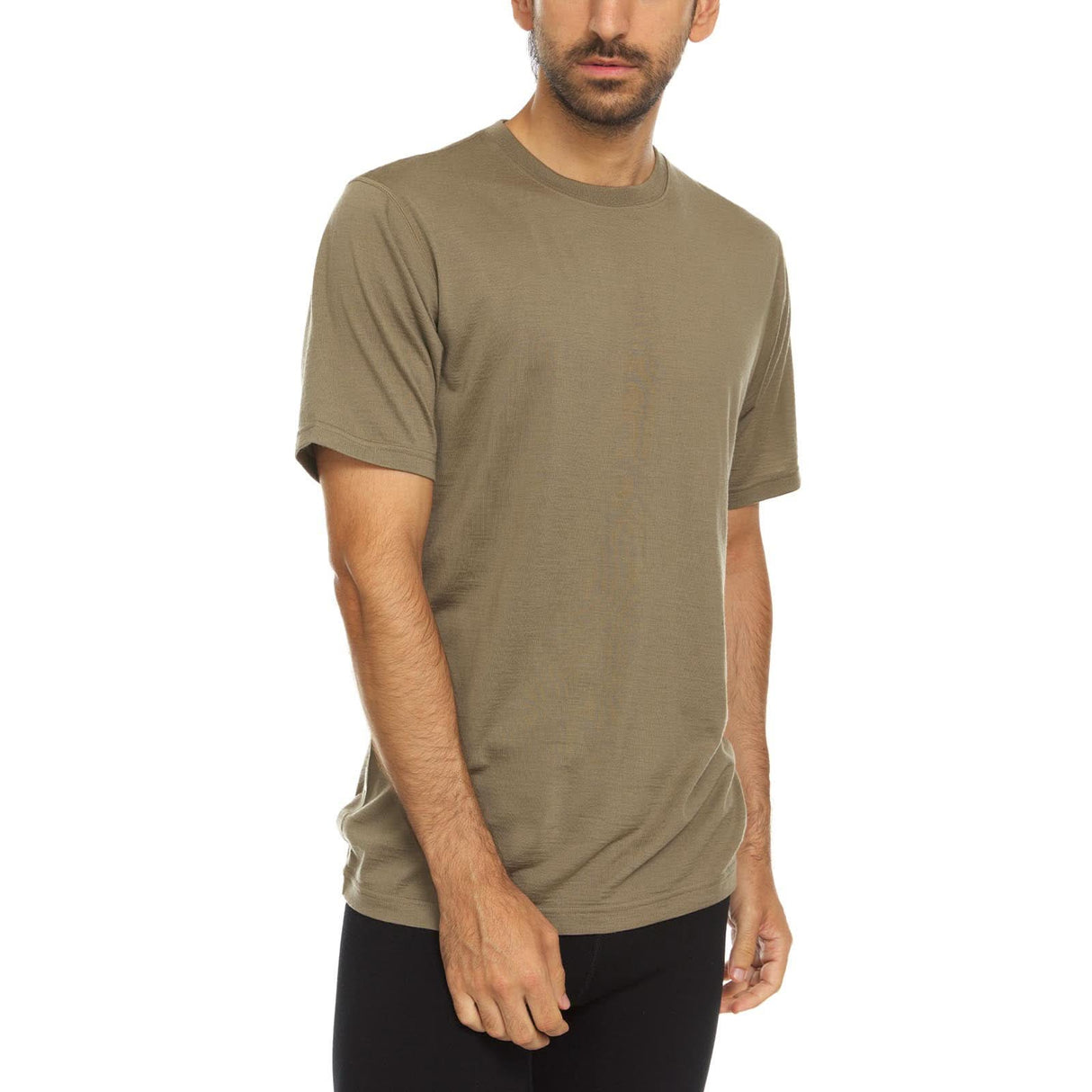 Lightweight - Algonquin Men's Wool T Shirt Crew 100% Merino Wool