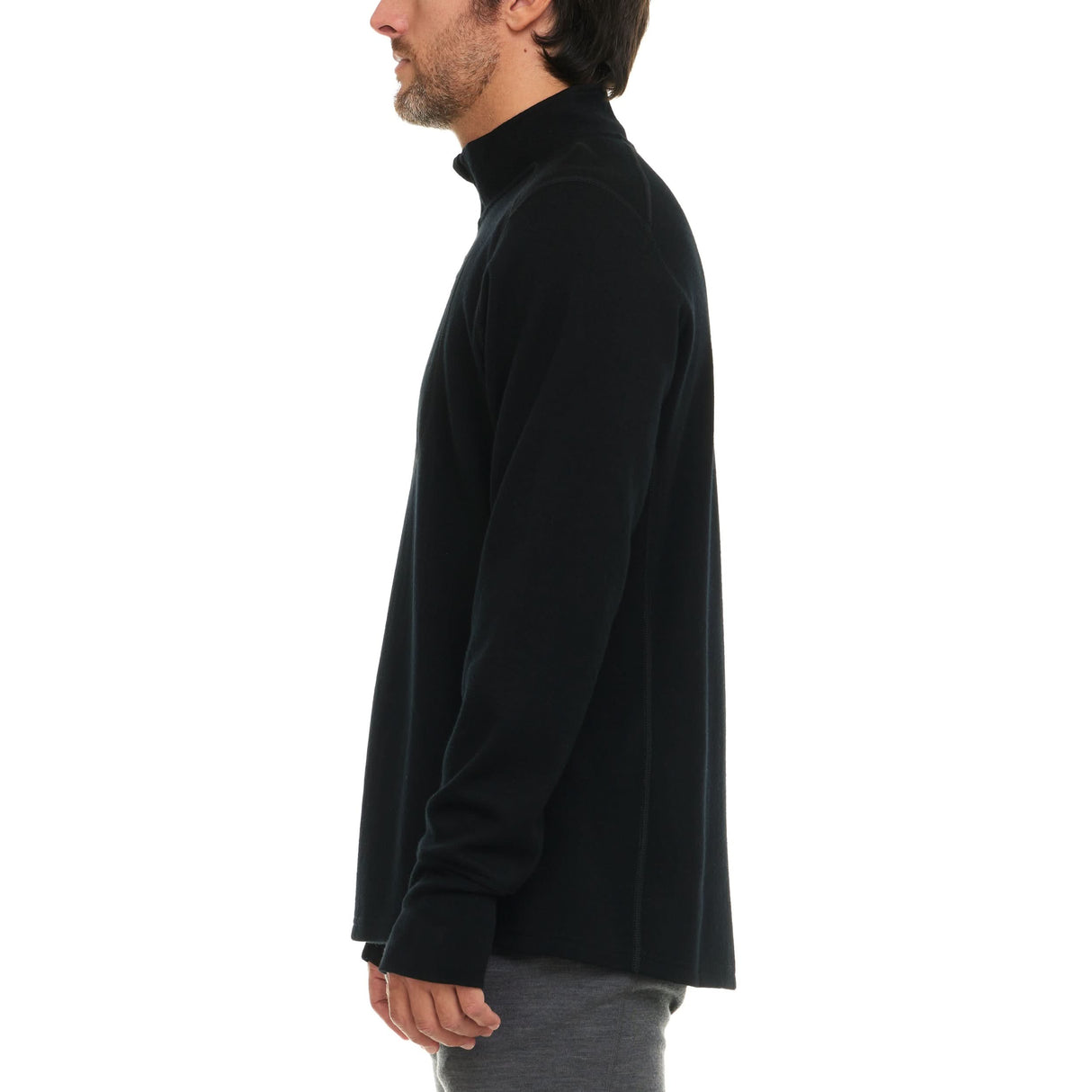 Heavyweight - Men's Wool 1/4 Zip Wilderness