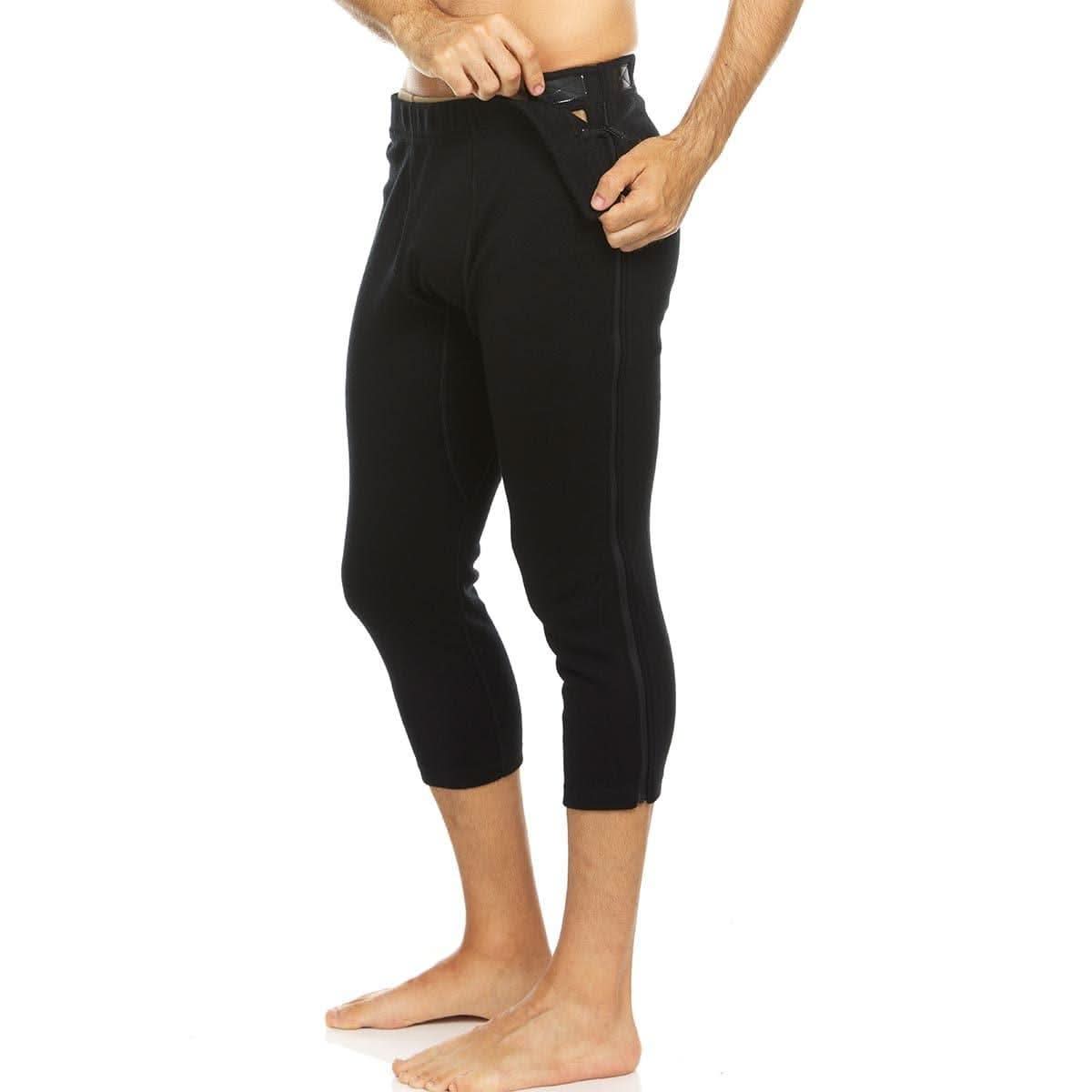 Heavyweight - Chugach Men's Zip-Off 3/4 Bottoms 100% Merino Wool