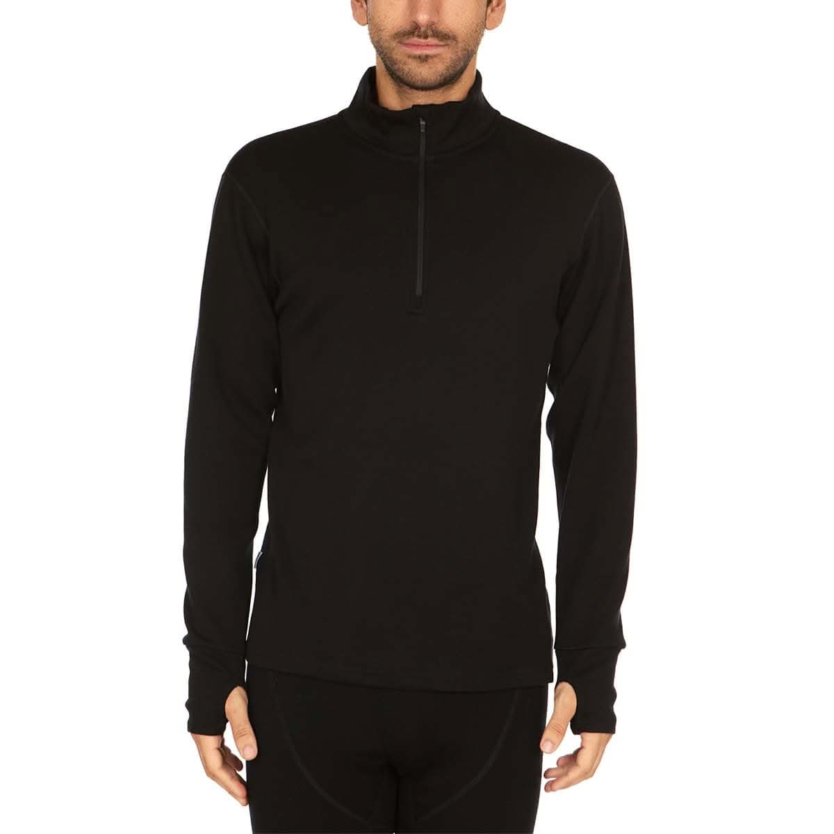 Heavyweight - Kobuk 1/4 Zip 100% Merino Wool