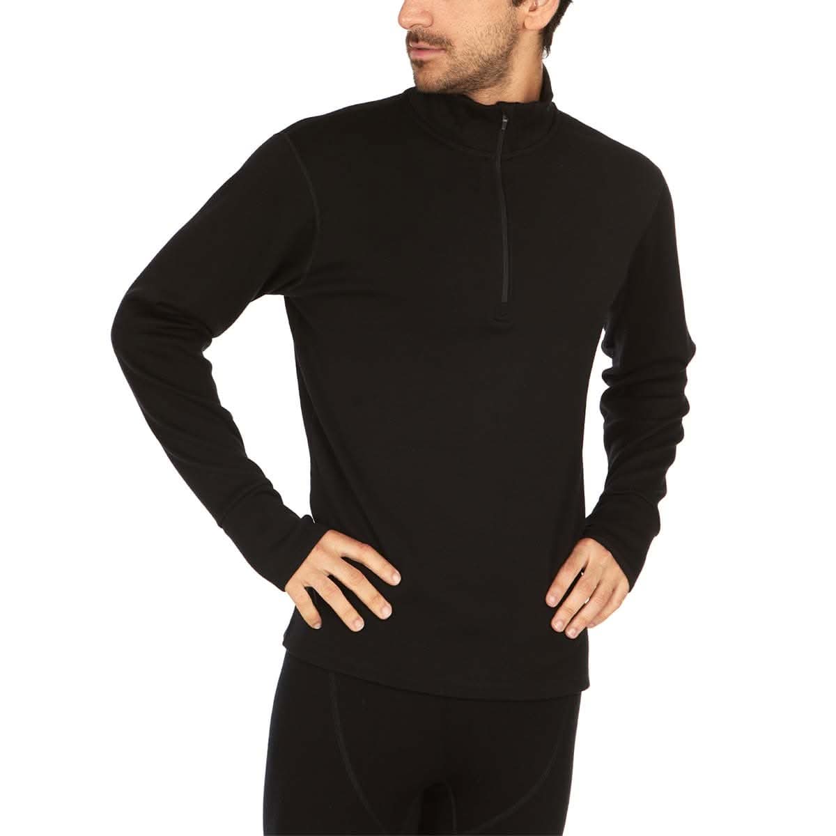 Heavyweight - Kobuk 1/4 Zip 100% Merino Wool