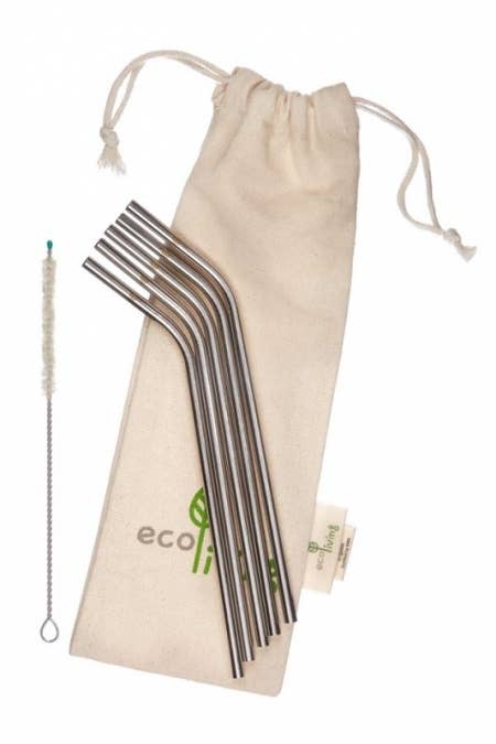 Stainless Steel Drinking Straw - Standard Bent (No bag or cleaner)