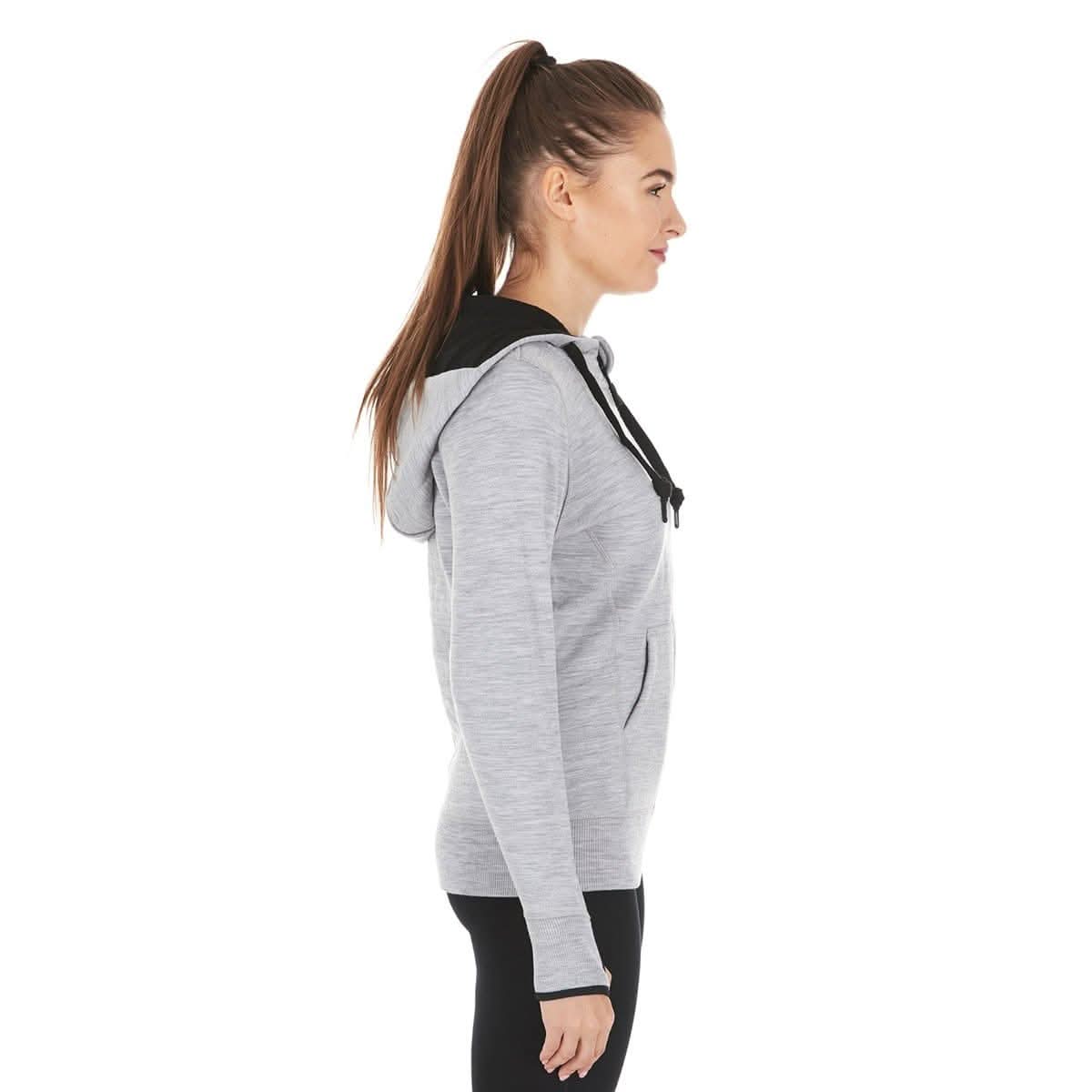 Heavyweight - Women's Brushed Wool Hoodie Kodiak Fleece