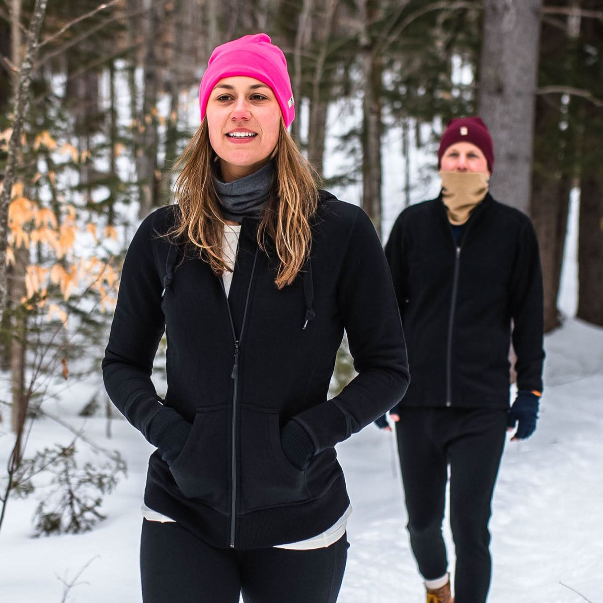 Heavyweight - Women's Brushed Wool Hoodie Kodiak Fleece
