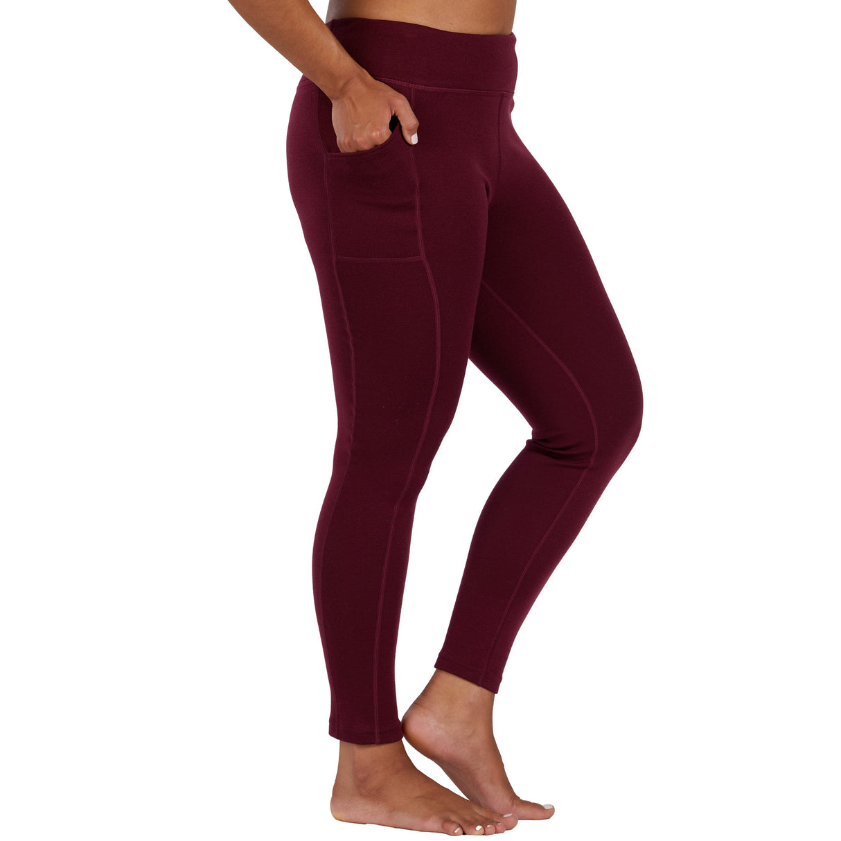 Heavyweight - Juneau Women's High Rise Leggings 100% Merino Wool