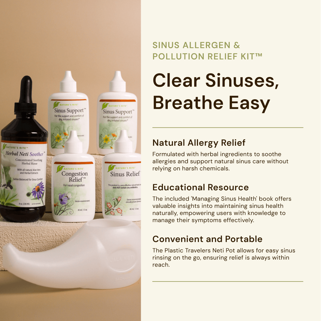 Sinus Allergen & Pollution Relief Kit™