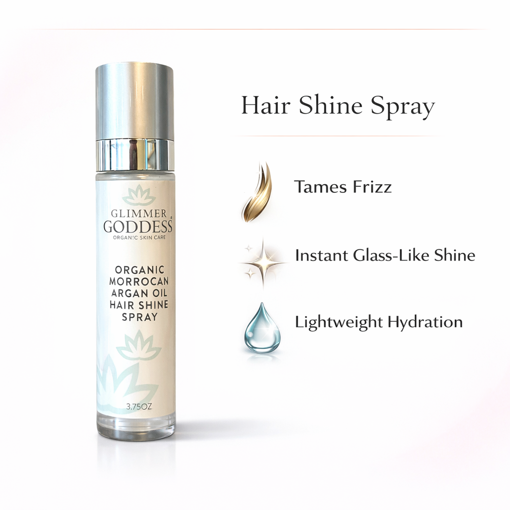 Organic Hair Shine Spray | Moroccan Argan Oil